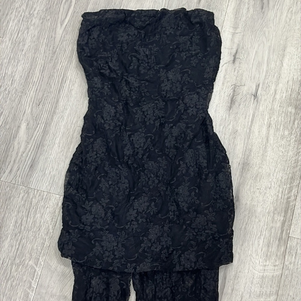 Somebodee The Bruna Dress in Black - Picture 6 of 11